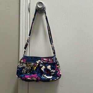 Vera Bradley Crossbody, ID Case, and Compact Mirror- African Violet
